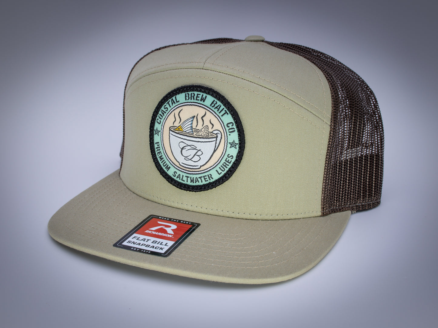 Vintage Patch 7-Panel Trucker Hat
