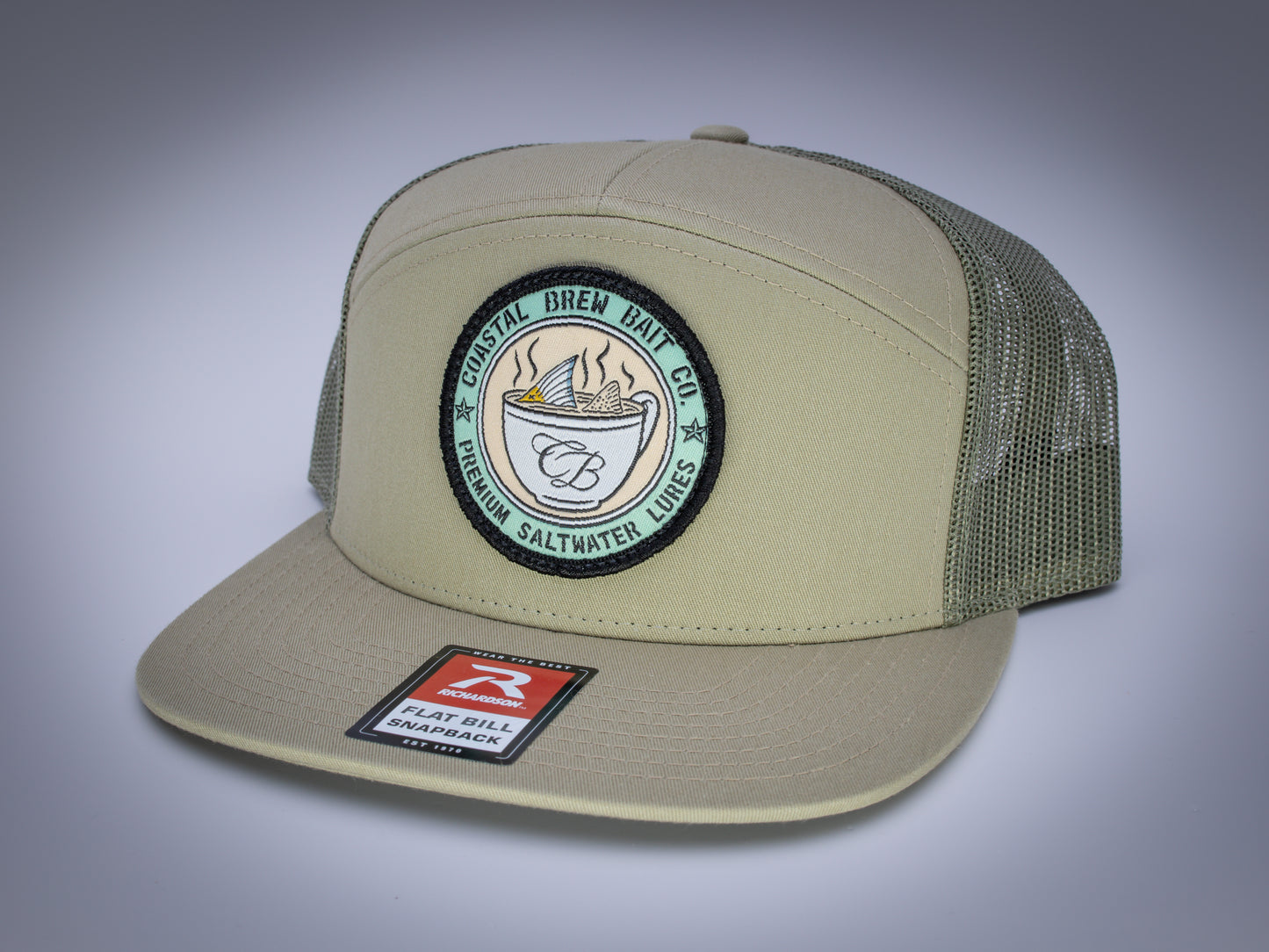Vintage Patch 7-Panel Trucker Hat
