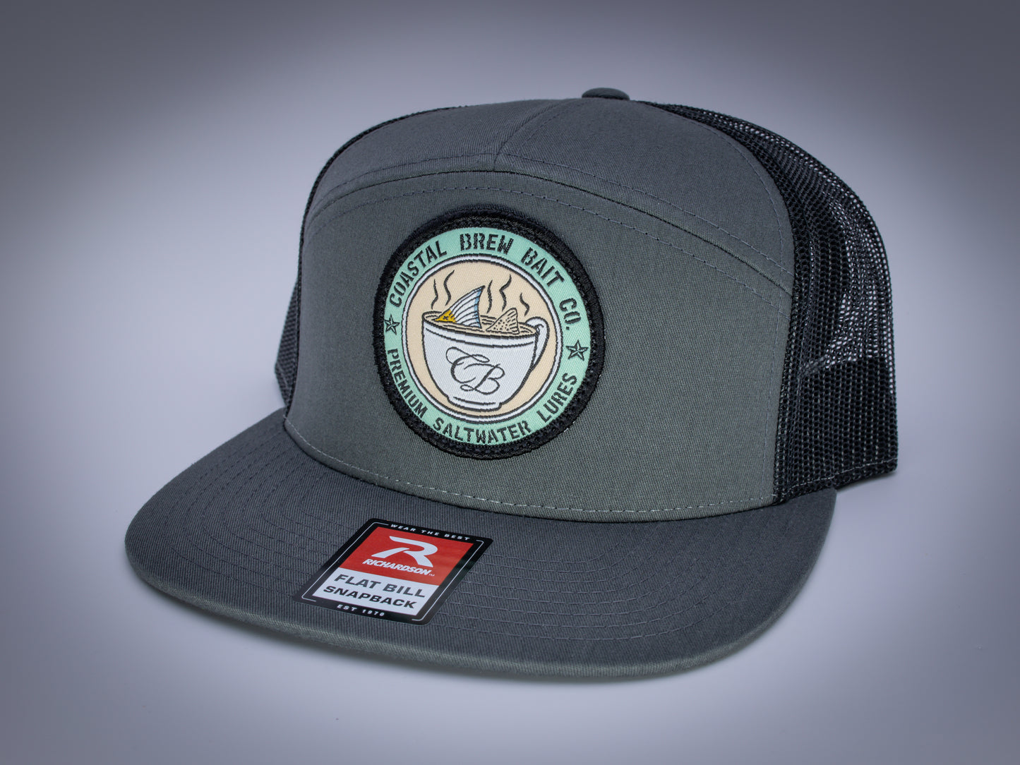 Vintage Patch 7-Panel Trucker Hat