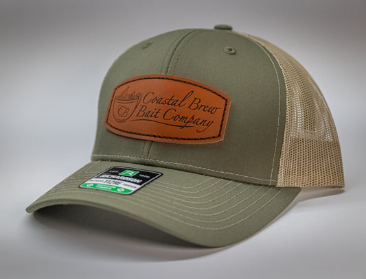 Leather Patch Performance Trucker Cap